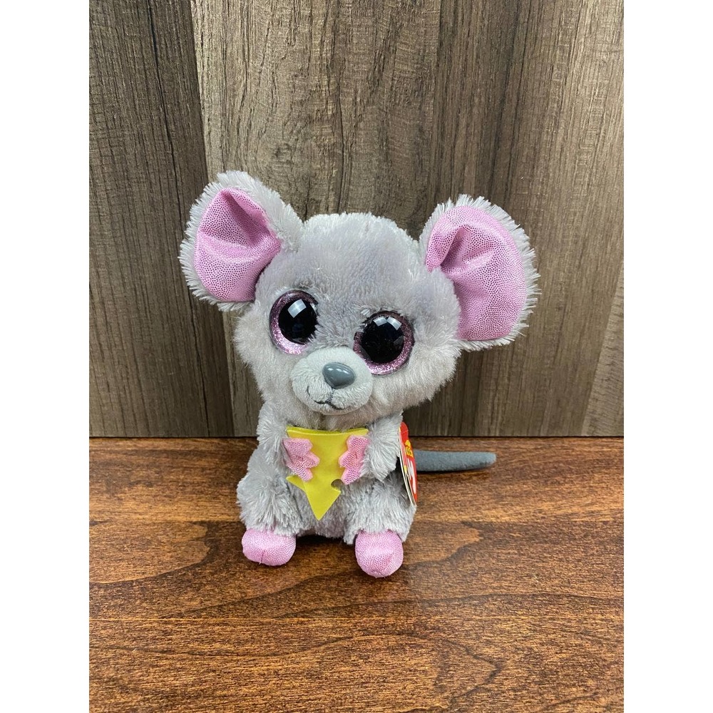 Ty Beanie Boo 6" Squeaker Mouse